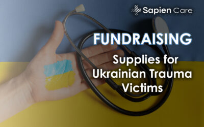 Fundraising supplies for Ukrainian trauma victims